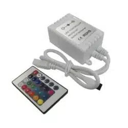 Ασύρματος (IR) Mini LED Controller RGB 72 Watt 12 Volt