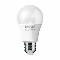 Λάμπα LED E27 8W 12-48V Λευκό Ημέρας