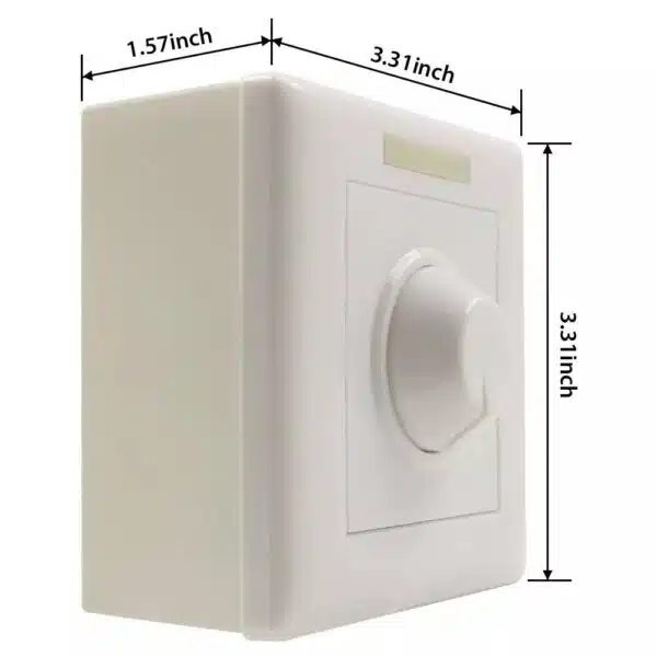 LED Dimmer Ασύρματο Τοίχου 192W 2