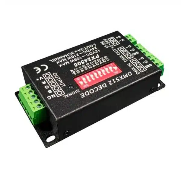 LED DMX512 1990 Decoder and Driver 12V 108W 2