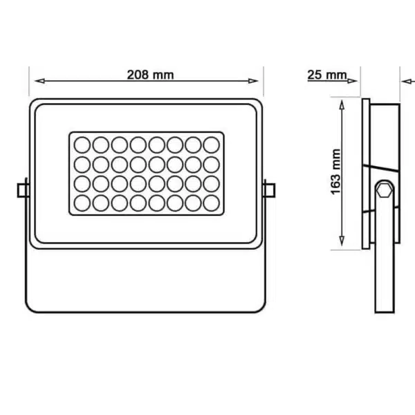 Osram chip Προβολέας LED 50W 1