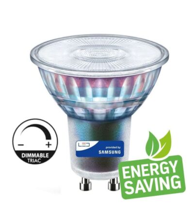 Samsung LED Σποτ GU10 6W 230VAC Glass Dimmable 3