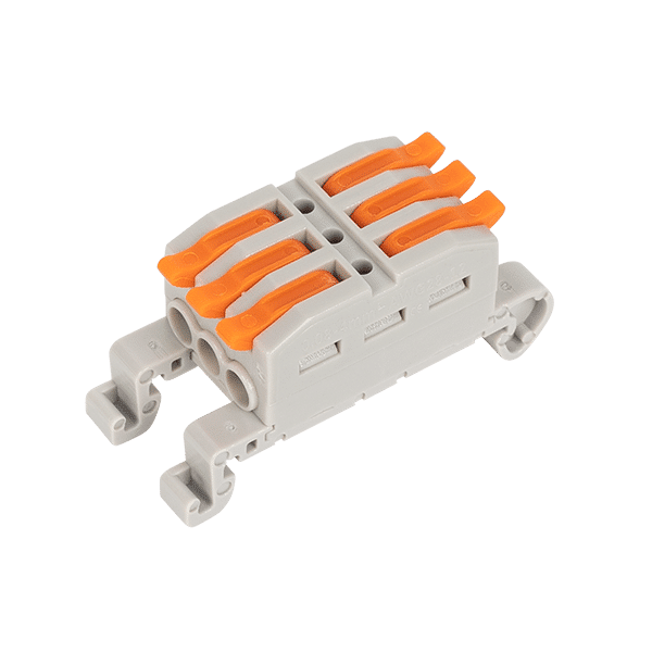 TERMINAL BLOCK FOR DIN RAIL 3 INPUT/3 OUTPUT 4.00M