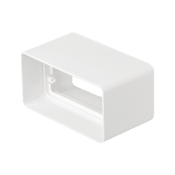 EL02-411 PVC CONNECTOR FOR FLAT DUCTS 110x55MM