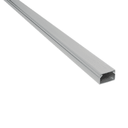 2m. 12X12 PLASTIC CABLE TRUNKING CT2 GREY