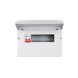 METAL CONSUMER UNIT 16 MOD+ISS 2P/100A