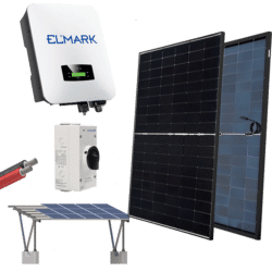 ON GRID SOLAR SYSTEM SET 3P/8KW+CARPORT STRUCTURE