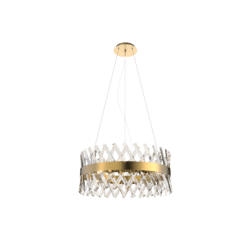 WILLIAM CHANDELIER 8xE14 GOLD