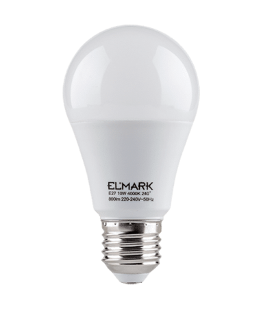 LED ΛΑΜΠΤΗΡΑΣ PEAR A60 SMD2835 10W E27 230V ΛΕΥΚΟ ΘΕΡΜΟ