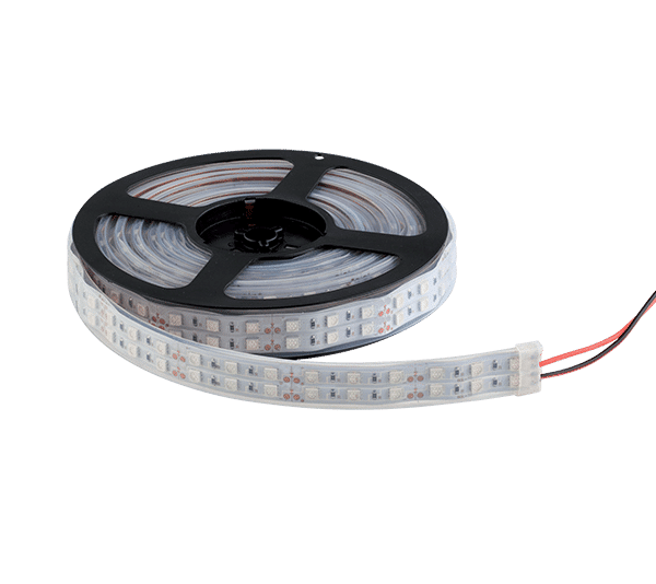 LED ΤΑΙΝΙΑ LED600 5050 12V/DC IP65 2X60 τεμ./m. ΛΕΥΚΟ ΘΕΡΜΟ