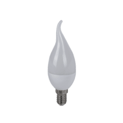 LED ΛΑΜΠΤΗΡΑΣ FLAME 6W E14 230V ΛΕΥΚΟ