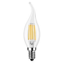 DIMMABLE LED VINTAGE LAMP FLAME 5W E14 2800-3200K