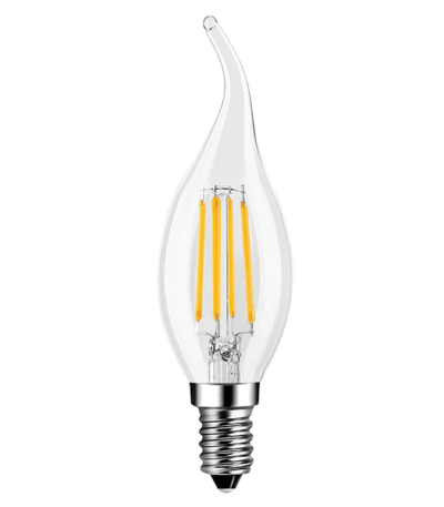 DIMMABLE LED VINTAGE LAMP FLAME 5W E14 2800-3200K