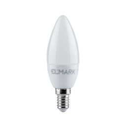 LED ΛΑΜΠΑ ΚΕΡΑΚΙ C37 5W E14 ΝΤΙΜΑΡΙΖΟΜΕΝΗ 3000K