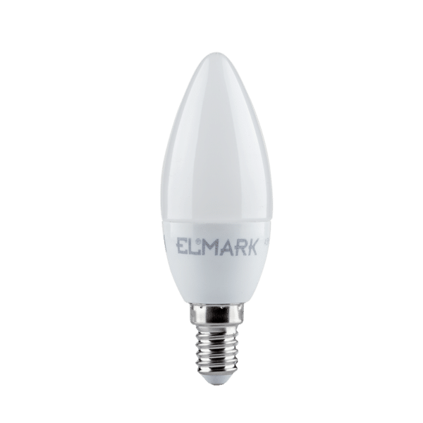 ΛΑΜΠΤΗΡΑΣ LED ΚΕΡΑΚΙ C37 SMD2835 8W E14 230V ΛΕΥΚΟ