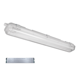 BELLA ΦΩΤΙΣΤΙΚΟ ΜΕ LED ΣΩΛΗΝΑ (1200mm) 2X18W 4000K-4300K IP65 ΜΕ ΜΠΛΟΚ