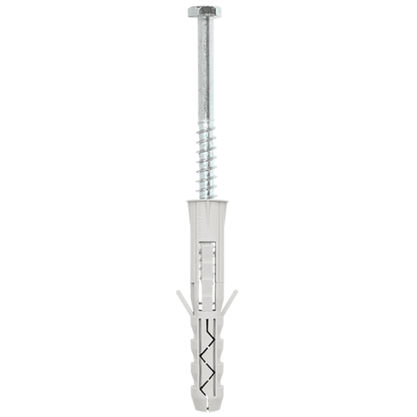 PLUG WITH SCREW Wkret-met BK 10X60/100 6pcs/bl