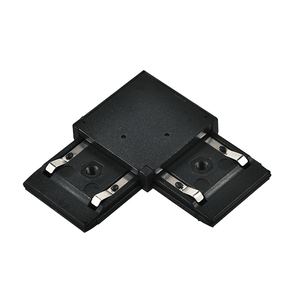 EL-LC L-CONNECTOR FOR ULTRA SLIM MAGN. RAIL BLACK