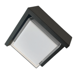 GRF341 LED ΑΠΛΙΚΑ 10W 4000K IP44 ΜΑΥΡΗ