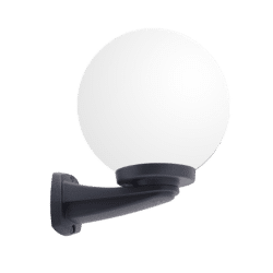 NARDO 250 GARDEN WALL LAMP 1XE27 IP55 BLACK