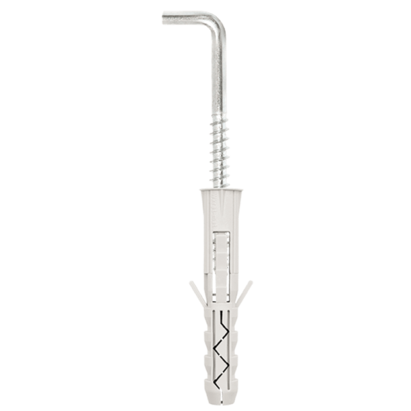 EXPANSION PLUG L-HOOK Wkret-met BP 12X80 2pcs/bl