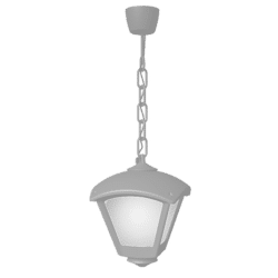 DARIO 250 GARDEN HANGING LAMP 1XE27 IP55 GREY