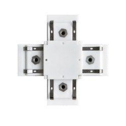 EL-XC X-CONNECTOR FOR ULTRA SLIM MAGN. RAIL WHITE