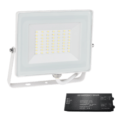 STELLAR HELIOS LED ΠΡΟΒΟΛΕΑΣ 100W 4000K ΛΕΥΚΟ+ ΚΙΤ ΑΣΦΑΛΕΙΑΣ