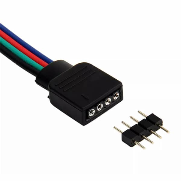 100053 Ακίδες σύνδεσης 4 pin για RGB Ταινίες LED | 0,05 €