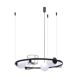 ZUMA LINE PENDANT PLANT 5005 3XE27 BLACK/WHITE