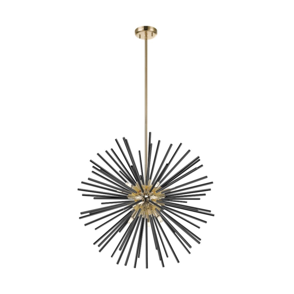 ZUMA LINE PENDANT URCHIN P0491-09C-F7BC 9XG9 BLACK