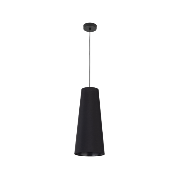 TK LIGHTING PENDANT ZING 10085 1XE27 BLACK