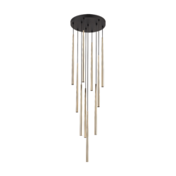 TK LIGHTING PENDANT PIANO 10118 10XG9 BLACK/GOLD