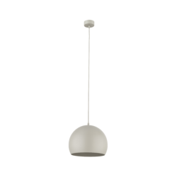 TK LIGHTING PENDANT ZOE 10173 1XE27 BEIGE