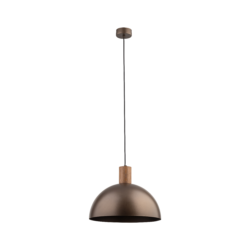 TK LIGHTING PENDANT OSLO 4508 1XE27 BROWN