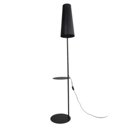 TK LIGHTING FLOOR LAMP ZING 5959 4XGU10 BLACK