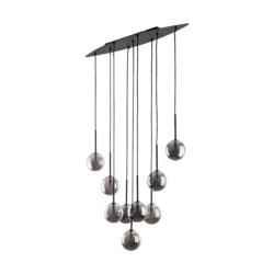 TK LIGHTING CHANDELIER ESTERA 6148 9XG9 BLACK